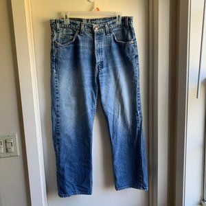 Levi Vintage Orange Tab 505 Jeans